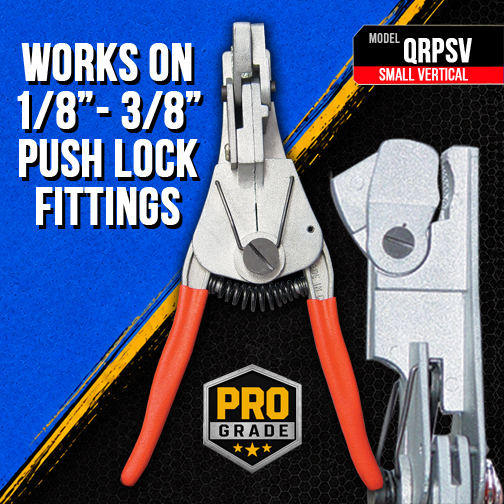 Quick Release Pliers - Small Vertical