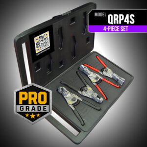 Quick Release Pliers - 4 Piece Set